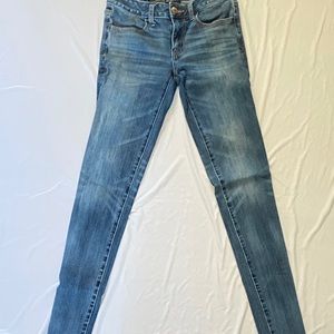 American Eagle Jegging Size 0 Stretch X-Long Denim